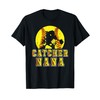 Softball Catcher Nana of A Softball Catcher Nana Grandma T-Shirt