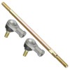 Honda Caltric Tie Rod Set for Honda Fourtrax 125 TRX125