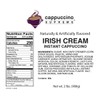 Cappuccino Supreme 2 lb bag Irish Cream Instant Cappuccino Mix