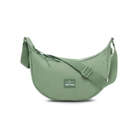 Johnny Urban Crescent Bag Women Men Green - Ally Small - Cross Body Bag Ladies - Sling Shoulder Bag in Half Moon Shape - Womens Dumpling Bag with Adjustable Strap