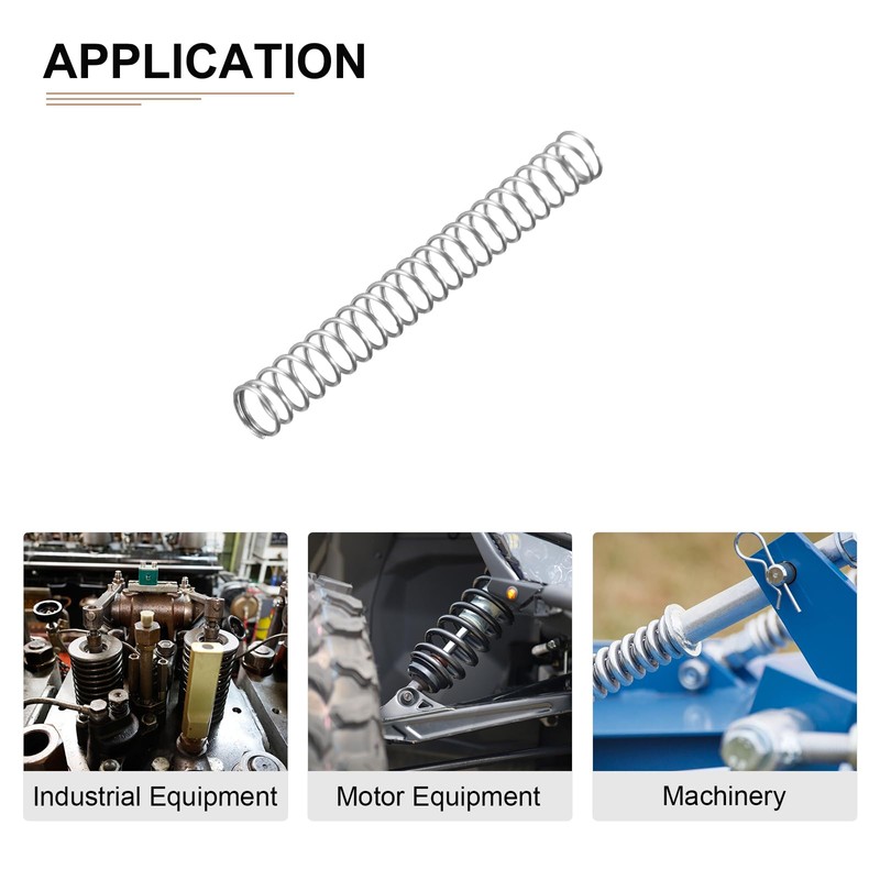 DTGN 0.5 x 5 x 40 mm (DxADxL) Compression Spring