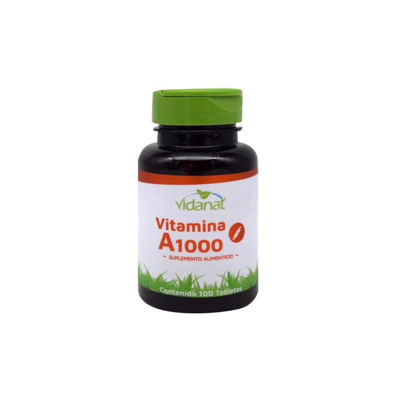 Vidanat Vitamina 1000 Suplemento Alimenticio Tabletas Piel