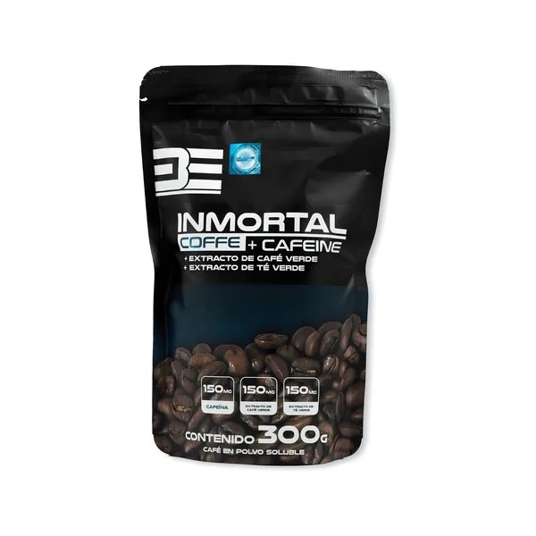 Be Inmortal Coffe + Cafeine Café En Polvo Soluble 300gr