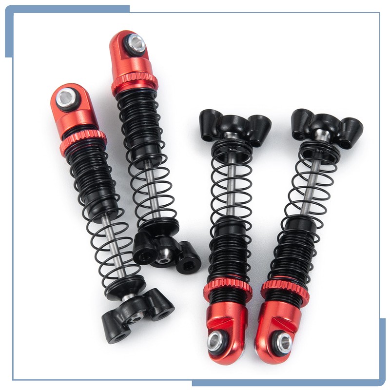 Zolikar 4PCS RC Aluminum Alloy Shocks Absorber Dampers for Kyosho