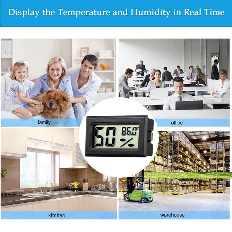 Rojuna Mini Thermometer Hygrometer