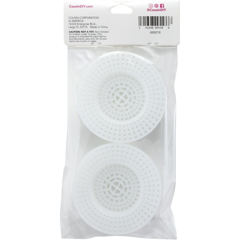 Cousin DIY Plastic Stitching Canvas with Raised Center 7 Holes