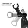 LeBycle Bike Stem 31.8x110mm 60 Degree Adjustable Mountain Bike Handlebar