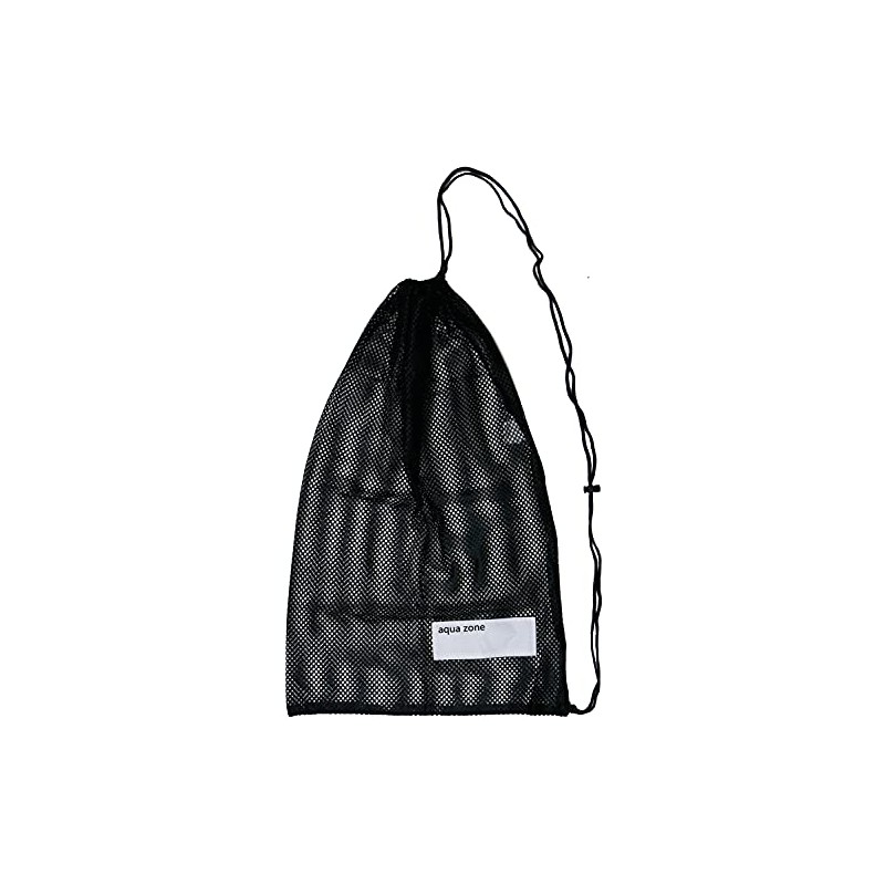 Drawstring Sports Equipment Mesh Bag for Swimming Beach Diving Travel