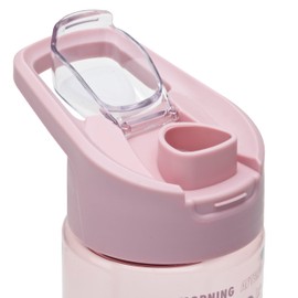 Smash Chugger Water Bottle with Water Timings 700ml Pink