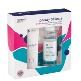 Panthenol Extra CC Day Cream SPF15 Light Shade, 50ml & Micellar True Cleanser 3 In 1, 100ml