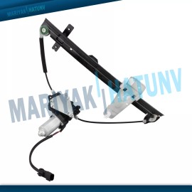 BOXI For 1999-2000 Jeep Grand Cherokee Front Driver Side Window Regulator With Motor