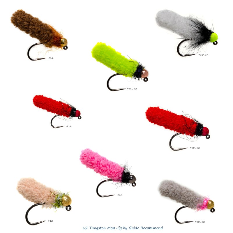 12 Guide Recommended Tungsten Beadhead Mop Flies Assortment | Mop