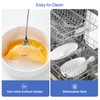 Ceramic Microwave Egg Cooker, Scrambled Egg Maker, White