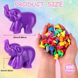 800 Pcs Animal Shaped Beads Animal Plastic Beads Colorful Marine and Jungle Animal Beads Zoo Animal Design Plastic Craft Beads for DIY Jewelry Craft Making Necklace Bracelet Supplies