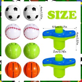 Mitgebsel Kindergeburtstag, 8 Stücke Kreisel für Kinder Kreiselspielzeug LED-Gyroskop mit Griffen, Kann als Party-Mitgebsel, Mitbringsel, Pinata Füllung, Give Aways, Lustige Klassenzimmer-Belohnung