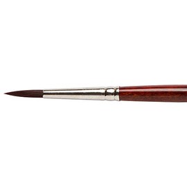Pro Arte : Acrylix Round Synthetic Acrylic / Oil Brush Series 202 Short handled Size 6