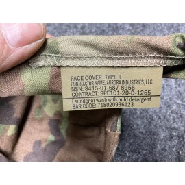 NEW Genuine US Army OCP Fabric Face Covering Mask Type II Lot 10