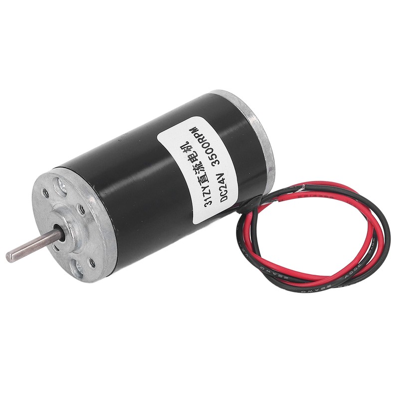 DC Gear Motor Self Locking Aluminum Shell Brass Coil Strong