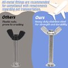 LUTQ 20 Sets Pet Carrier Replacement Fasteners Set - Heavy
