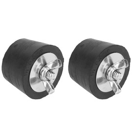 SOULONG Rubber Expansion Plugs, 1.5in Winterizing Pool Pipe Plugs 2PCS, Maximum Expandability Premium Rubber, Versatile Usage for Leak Detection with Standard Compliant Material,