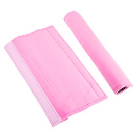 uxcell 2Pcs Refrigerator Door Handle Covers, Polyester Cotton Kitchen Appliance Decor Handles Protectors for Fridge, Dishwasher, Oven, Keep Clean from Food Dirt, Oil Dirt (Pink)