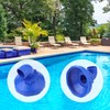 NQEUEPN Pool Jet Nozzle, 360° Swivelling Rotating Pool Inlet Nozzle