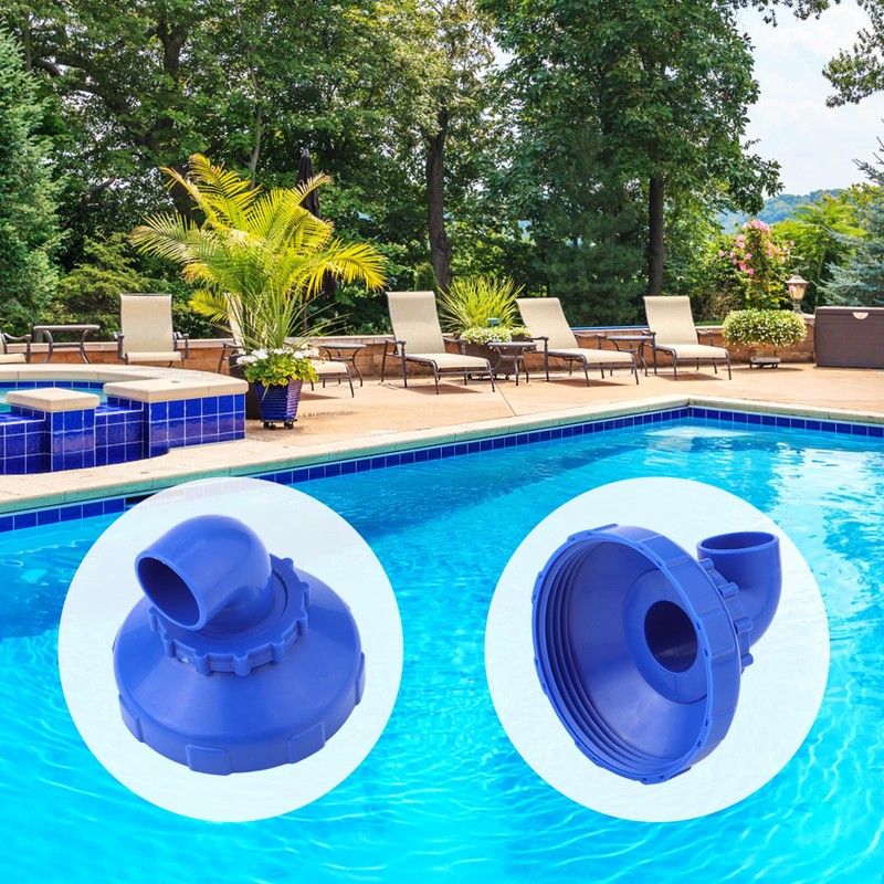 NQEUEPN Pool Jet Nozzle, 360° Swivelling Rotating Pool Inlet Nozzle