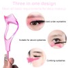 FIMWOLZ Upper Lower Eyelashes Mascara Guard Applicator Guide Aid with