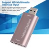 Video Capturing Card 1080P 60Hz USB Interface HD Input Aluminum