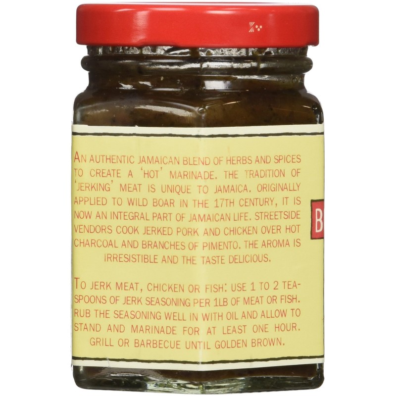 Busha Browne Jerk Seasoning Rub, 4 oz