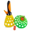 NUOBESTY Garden Toss Game Pop and Catch Ball Game Launcher