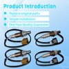 4Pcs Oxygen O2 Sensor 1 & 2 Compatible with Infiniti