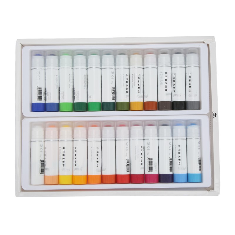 Paint Sticks Paint Smoothly Bright Colors 24 Colors Graffiti Sticks