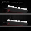 Gaming Keyboard Type C 84 Keys RGB Backlit Ergonomically Curved