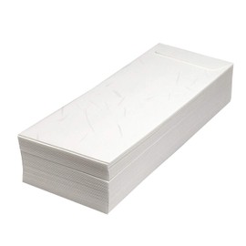 Nagatoya Shoten Washi Nagomimi Washi Envelopes, Large 4, White, Value 50 Sheets, Printer Compatible, Naf-251