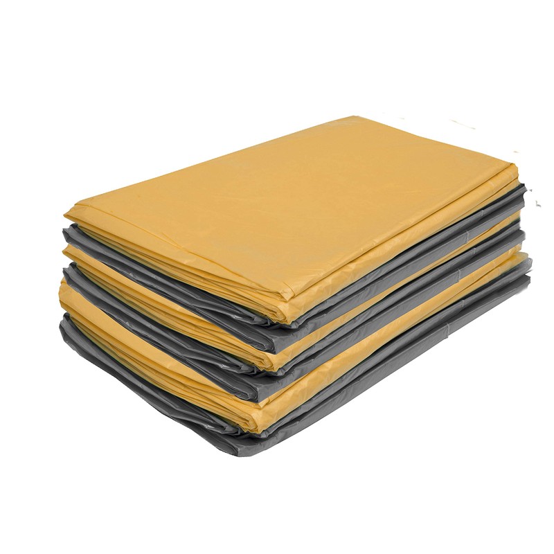 brackit MT2251 Dust Sheets, Gold/Silver (6 Pack)