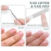 Cortaúñas Biselado, 2 PCS Manicura de pico de águila Nail