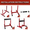 Bulgarian Split Squat Stand with Adjustable Roller - 11 Height