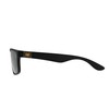 CAT 8018 Men's Polarized Rectangular Sunglasses, Matte Black, 61 mm