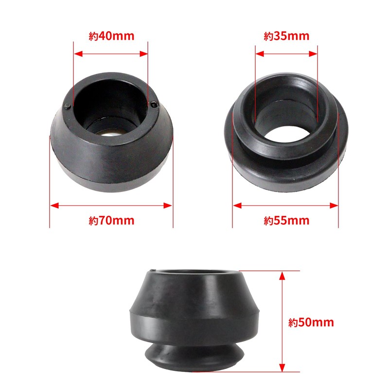 Nishihaya Suzuki Every Upper Mount Kit Left and Right Set