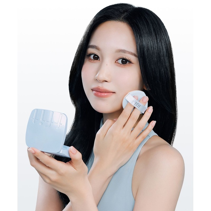 T-Fit [Summer Cooling SET] Icy Fit Cover Cushion + Translucent