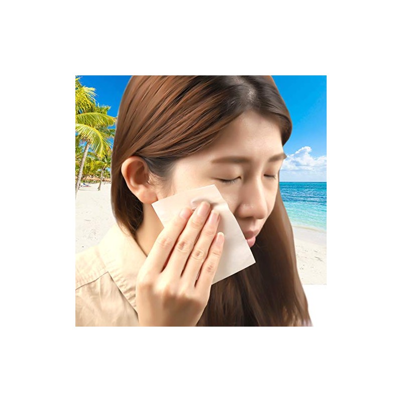 Teenitor Jasmine Blotting Sheets - 1000 Oil Absorbing Papers