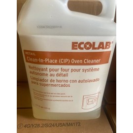 Kay Ecolab Ecolab 1111859 Retail Clean-In-Place (CIP) Oven Cleaner 2.5 Gal (9.5L)
