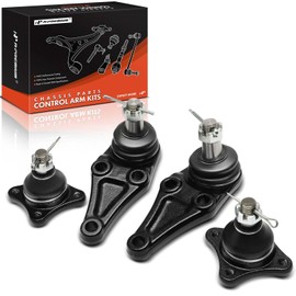A-Premium Set of 4, Front Upper and Lower Ball Joints Kit, Compatible with Mitsubishi Montero 2001 2002 2003 2004 2005 2006