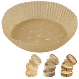 Shizumizu Seisakusho MTW-20 Seiro Tart Paper Separated Paper Compatible with 9.4 inches (24 cm), For Commercial Use, Perforated Round, Set of 100