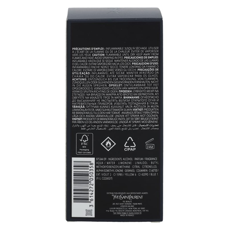 Yves Saint Laurent Men's Y Eau de Parfum, 3.3-oz.