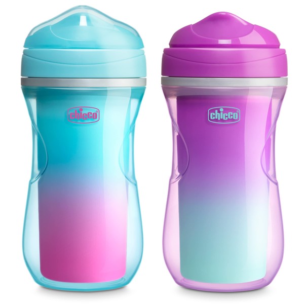 Chicco Chicco Double-Wall Insulated Sippy Cup with Bite-Proof Rim Spout
