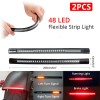Unbranded 2X LED Strip Brake Turn Signal Tail Light For