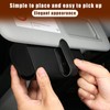 Augeny Sunglasses Holder for Car Sun Visor, Leather Auto Eyeglasses