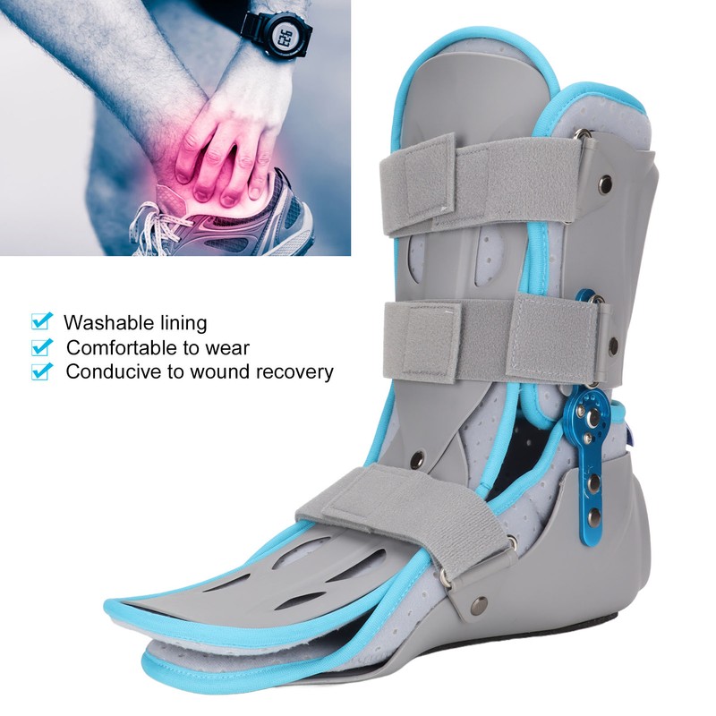 Ankle Support Stabilizer Brace Adjustable Angle 360° Protection Breathable Foot